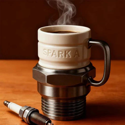 🎁The best Christmas gift🎅Creative Spark Plug Mug