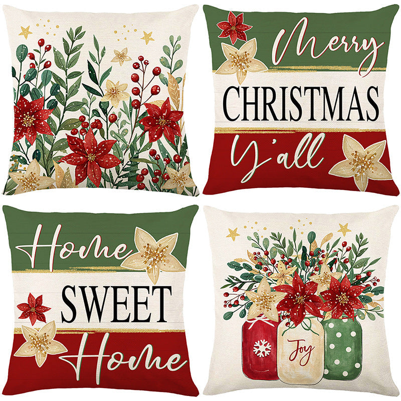🎄🔥Christmas Promotion 50% OFF🔥 Christmas Print Pillowcase