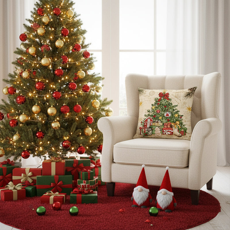 🎄🔥Christmas Promotion 50% OFF🔥 Christmas Print Pillowcase