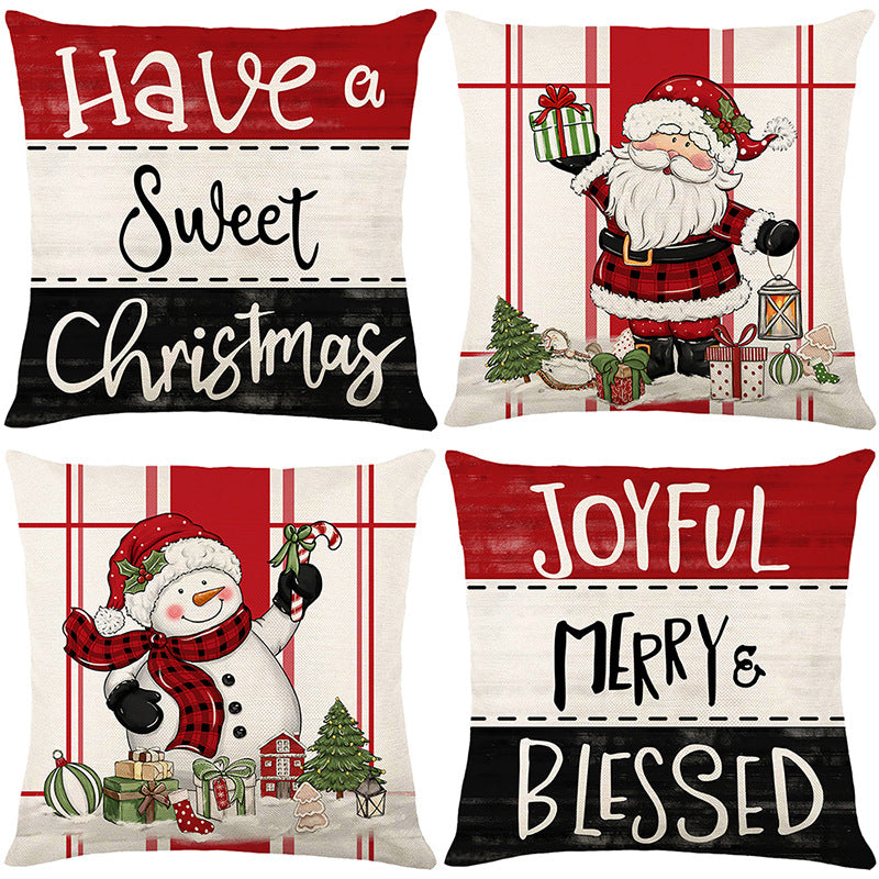🎄🔥Christmas Promotion 50% OFF🔥 Christmas Print Pillowcase