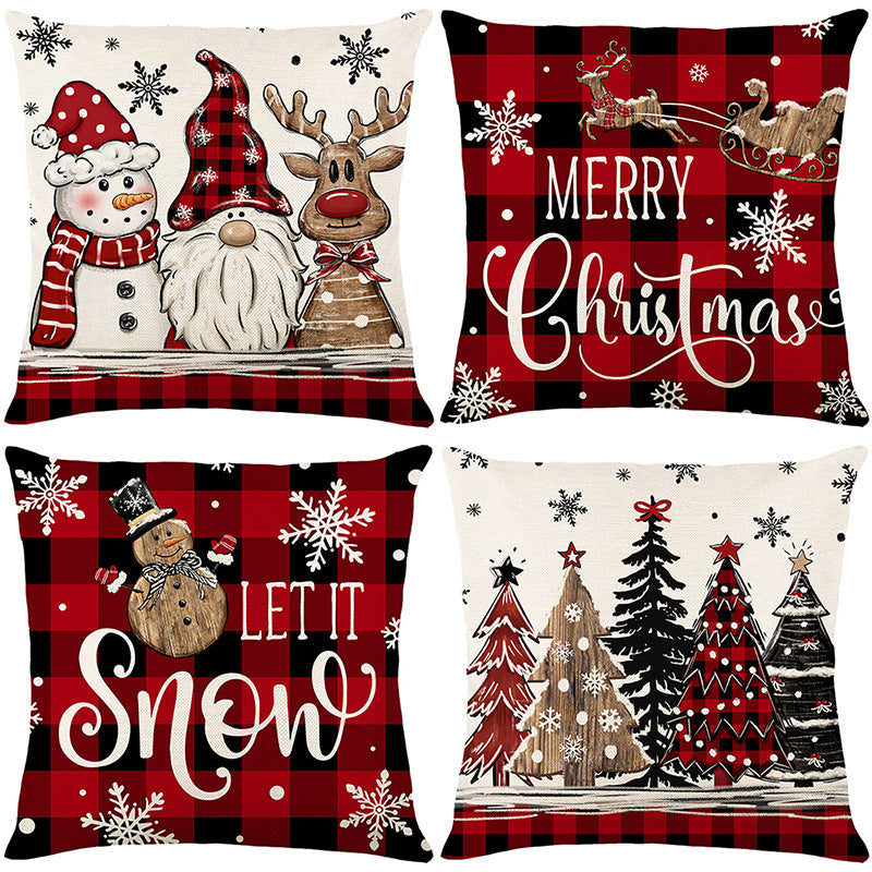 🎄🔥Christmas Promotion 50% OFF🔥 Christmas Print Pillowcase