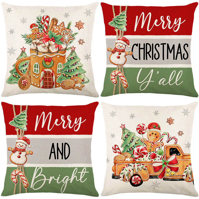 🎄🔥Christmas Promotion 50% OFF🔥 Christmas Print Pillowcase