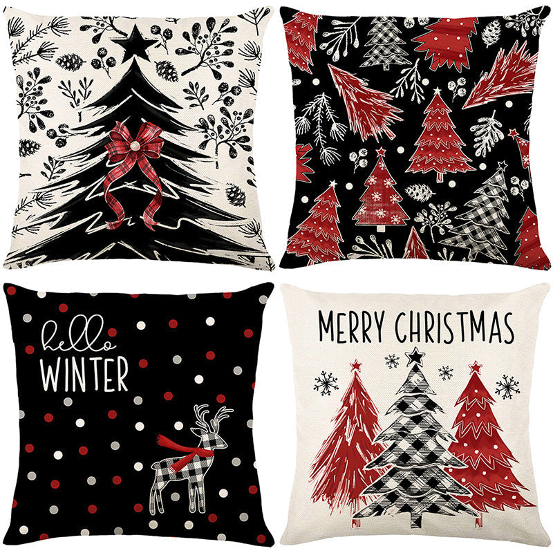 🎄🔥Christmas Promotion 50% OFF🔥 Christmas Print Pillowcase