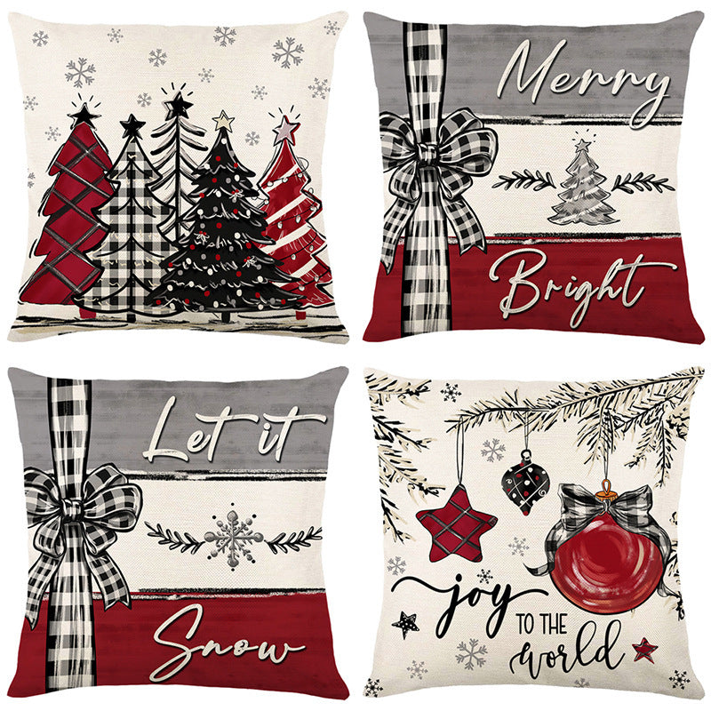 🎄🔥Christmas Promotion 50% OFF🔥 Christmas Print Pillowcase