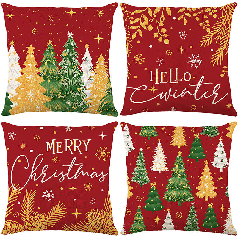 🎄🔥Christmas Promotion 50% OFF🔥 Christmas Print Pillowcase