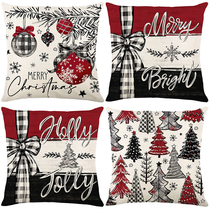 🎄🔥Christmas Promotion 50% OFF🔥 Christmas Print Pillowcase