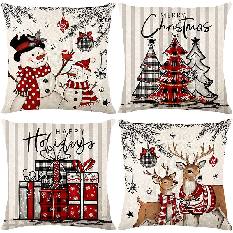 🎄🔥Christmas Promotion 50% OFF🔥 Christmas Print Pillowcase