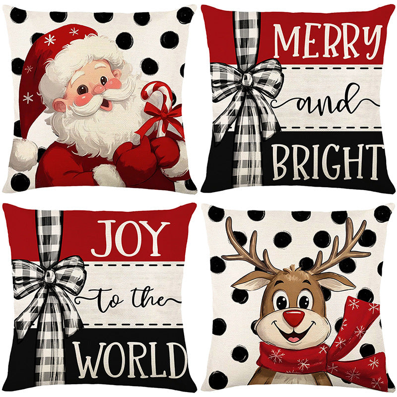 🎄🔥Christmas Promotion 50% OFF🔥 Christmas Print Pillowcase