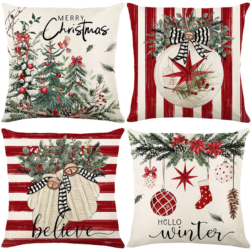 🎄🔥Christmas Promotion 50% OFF🔥 Christmas Print Pillowcase
