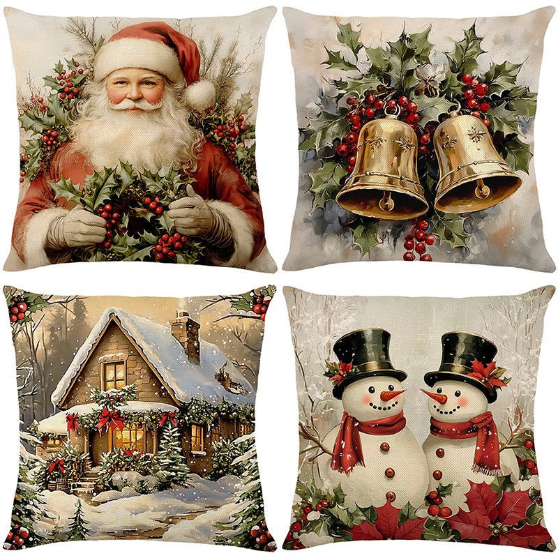 🎄🔥Christmas Promotion 50% OFF🔥 Christmas Print Pillowcase