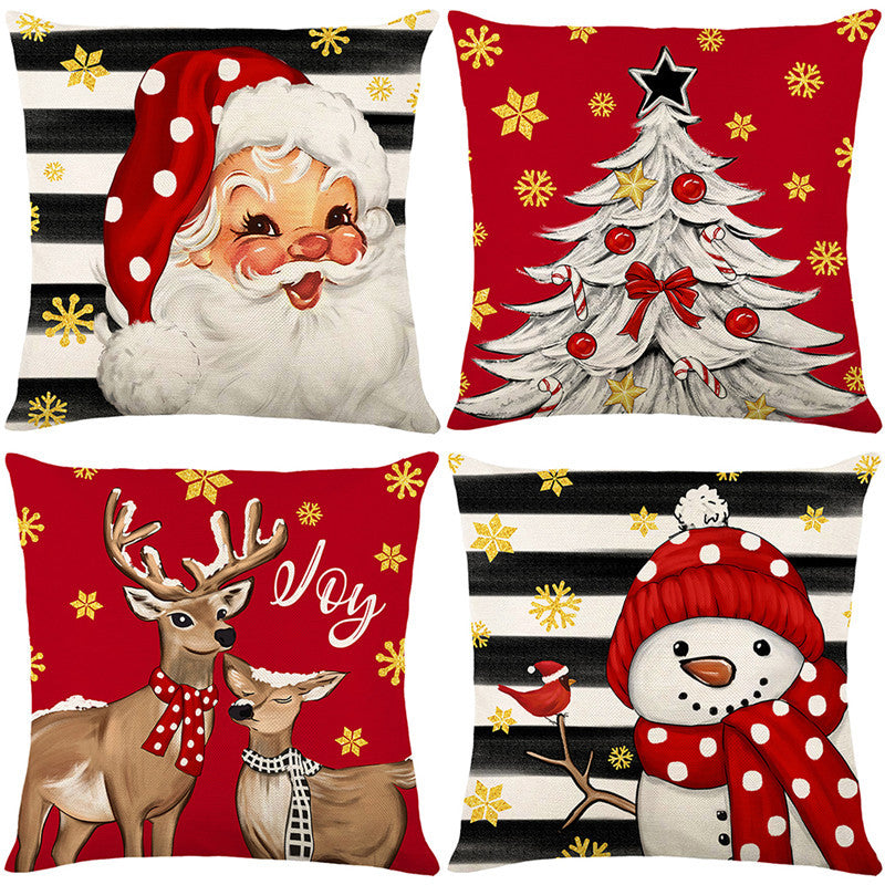 🎄🔥Christmas Promotion 50% OFF🔥 Christmas Print Pillowcase