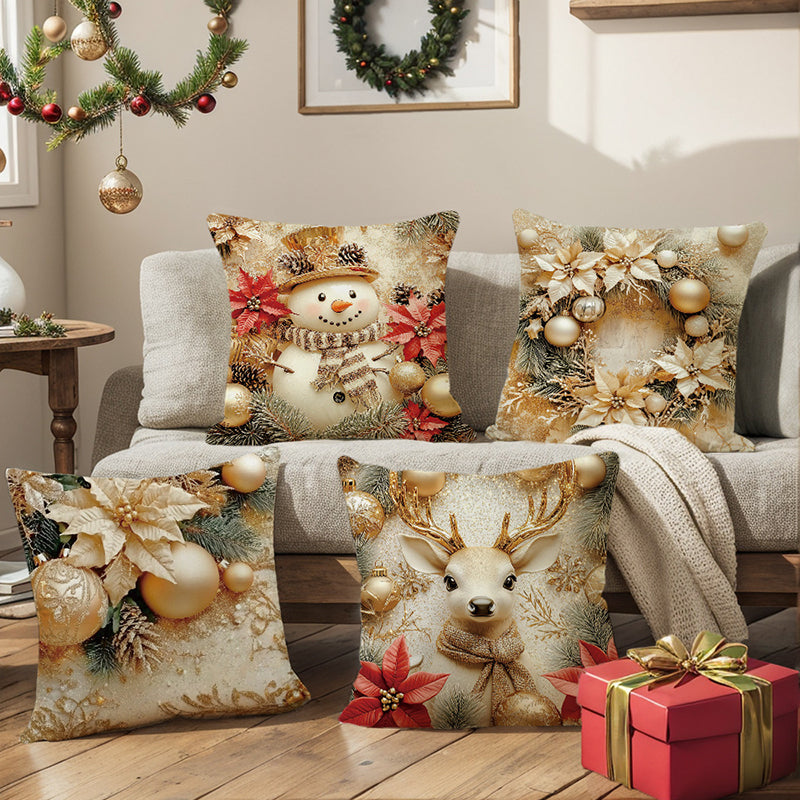 🎄🔥Christmas Promotion 50% OFF🔥 Christmas Print Pillowcase