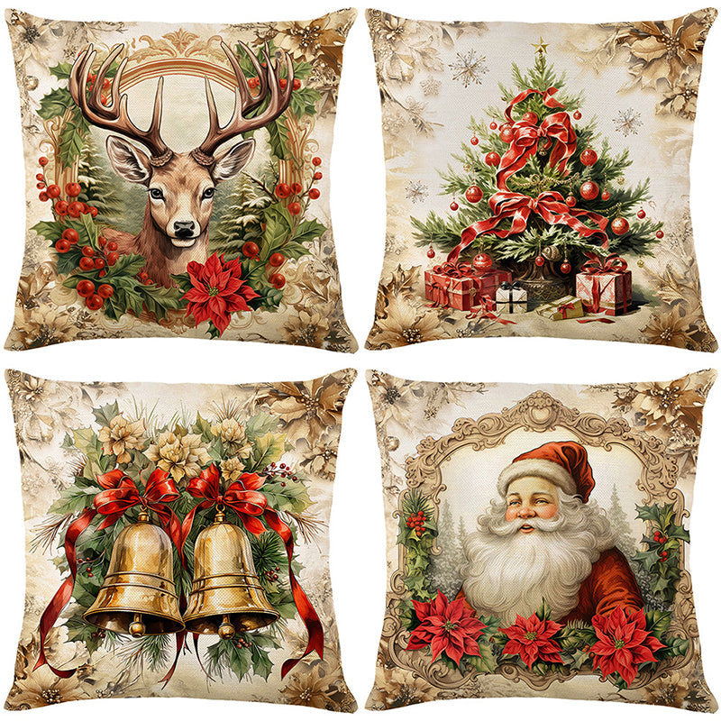 🎄🔥Christmas Promotion 50% OFF🔥 Christmas Print Pillowcase