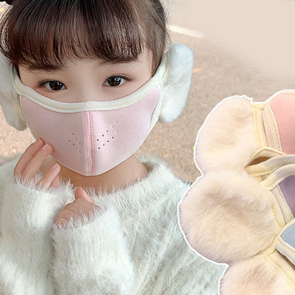 2-in-1 Kids Thermal Windproof Face Mask