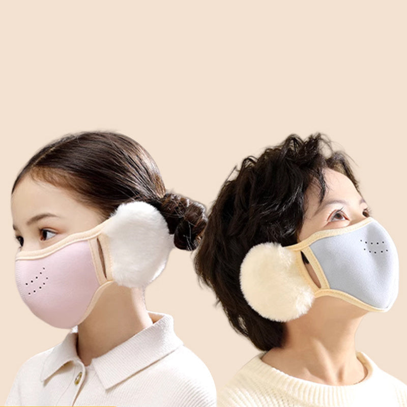 2-in-1 Kids Thermal Windproof Face Mask
