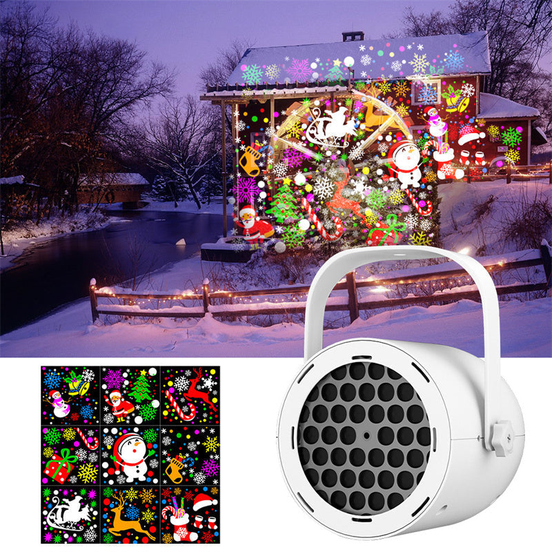 ⏳Limited-time 50% off⏰16-Pattern USB Christmas Projector Light🎅✨
