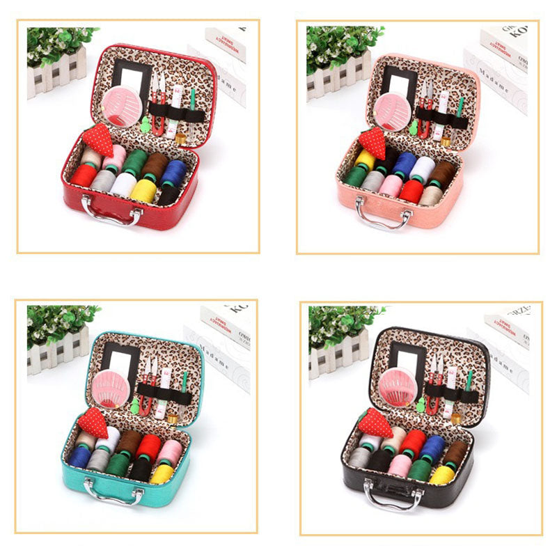 Portable Sewing Toolkit with Storage Box