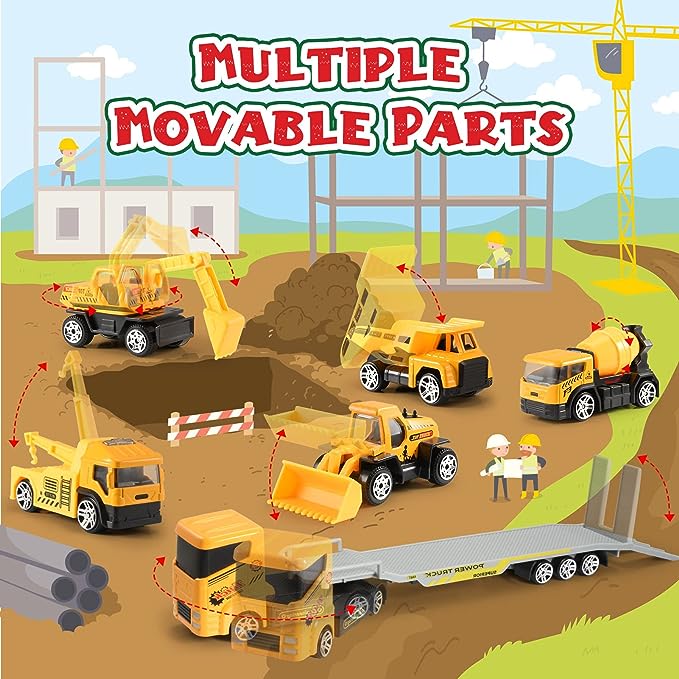 🎁Alloy Construction Engineering Vehicle Toy Sets
