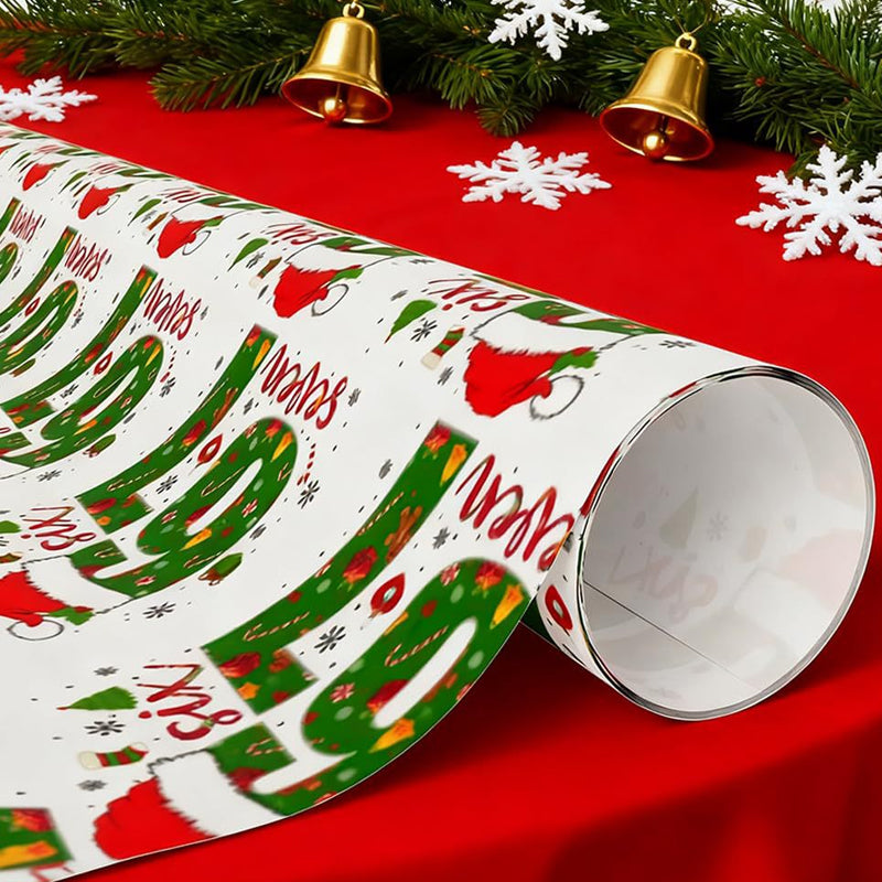 🎅Christmas Special Price ￡9.99!🎄🎁Christmas Gift Wrap – Wrap Your Presents in Viral Holiday Fun 💖