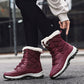 ✨ Lightweight Women’s Warm Snow Boots – Comfortable & Not Bulky, Fur Lined for Easy Walking/Winter Trips