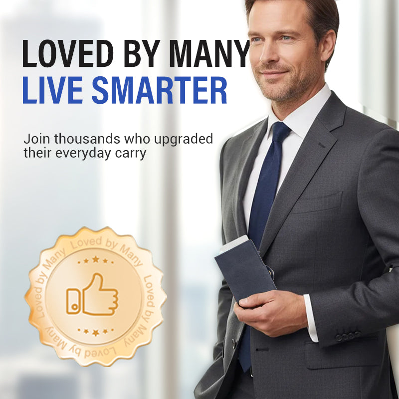 🔥Last day of the limited-time 60% off sale!🔥Pop-Up Card Holder with Anti-Degaussing Technology