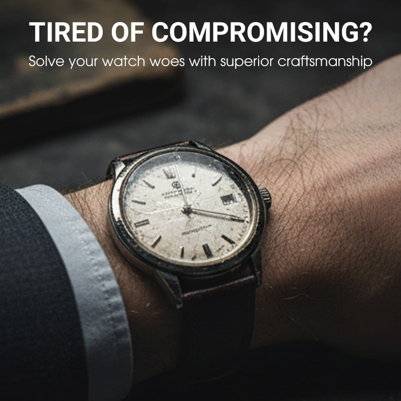 💥Christmas Eve Sale: 50% OFF🌍Men's watch with globe motif in maritime style