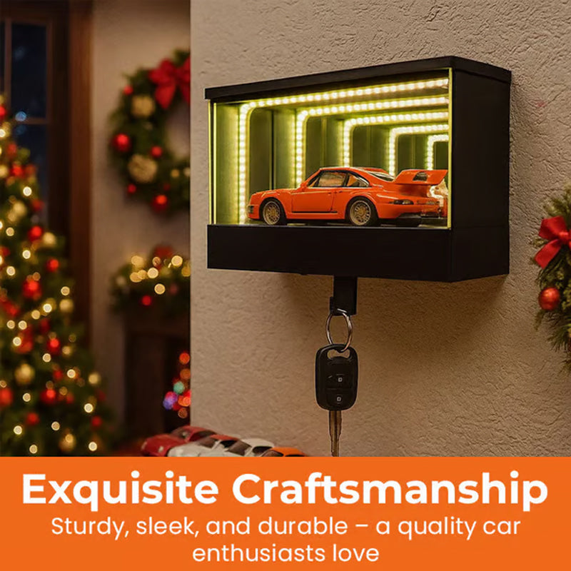 🎄Christmas Sale 50% OFF🚗 Infinity Mirror LED Garage Key Holder