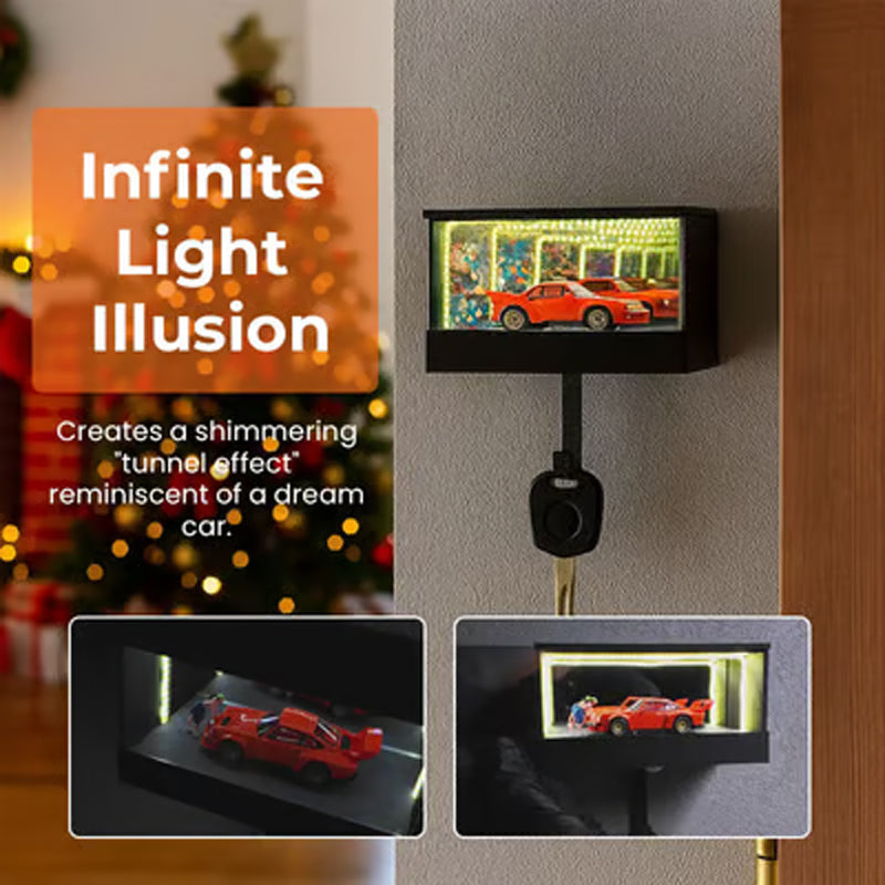 🎄Christmas Sale 50% OFF🚗 Infinity Mirror LED Garage Key Holder