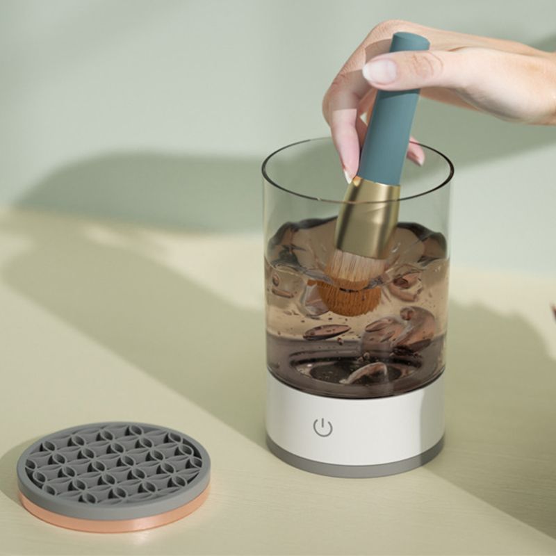 💕LAST DAY SALE 50% OFF— Great Gift! Electric Makeup Brush Cleaner