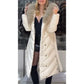 🔥New arrivals offer-Women's Elegant Casual Cotton Coat with Fur Collar