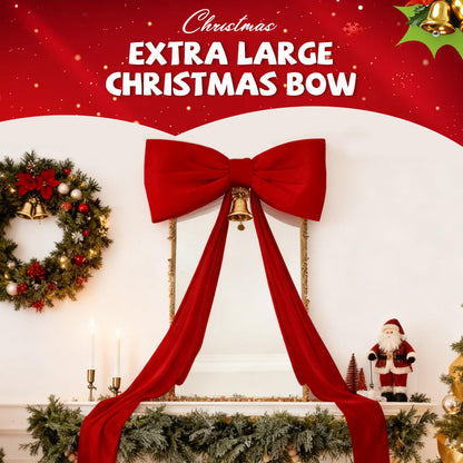 ✨Christmas Flash Sale: 60% OFF! 🎄 Extra Large Christmas Bow for Decoration
