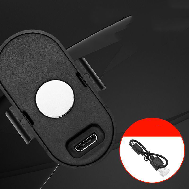 🔦 Wireless Rechargeable Vibration-Sensing Strobe Light — 7-Colour LED Safety Beacon for Cars, Bikes, Motorbikes & Outdoor Use 🚴‍♂️🚗✨