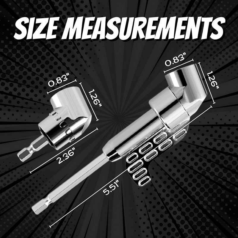🔥Black Friday Mega Deal – 50% off🔥105 Degree Right Angle Drill Adapter