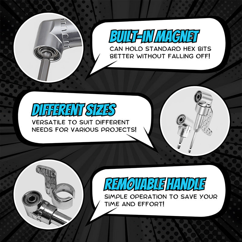 🔥Black Friday Mega Deal – 50% off🔥105 Degree Right Angle Drill Adapter