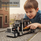 Interactive Realistic Heavy-Duty Semi-Truck Toy
