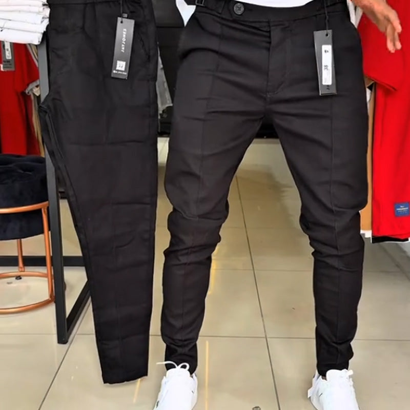 🖤Black Friday Sale:60% OFF🖤👖Men's Slim-Fit Pants with Adjustable Waist
