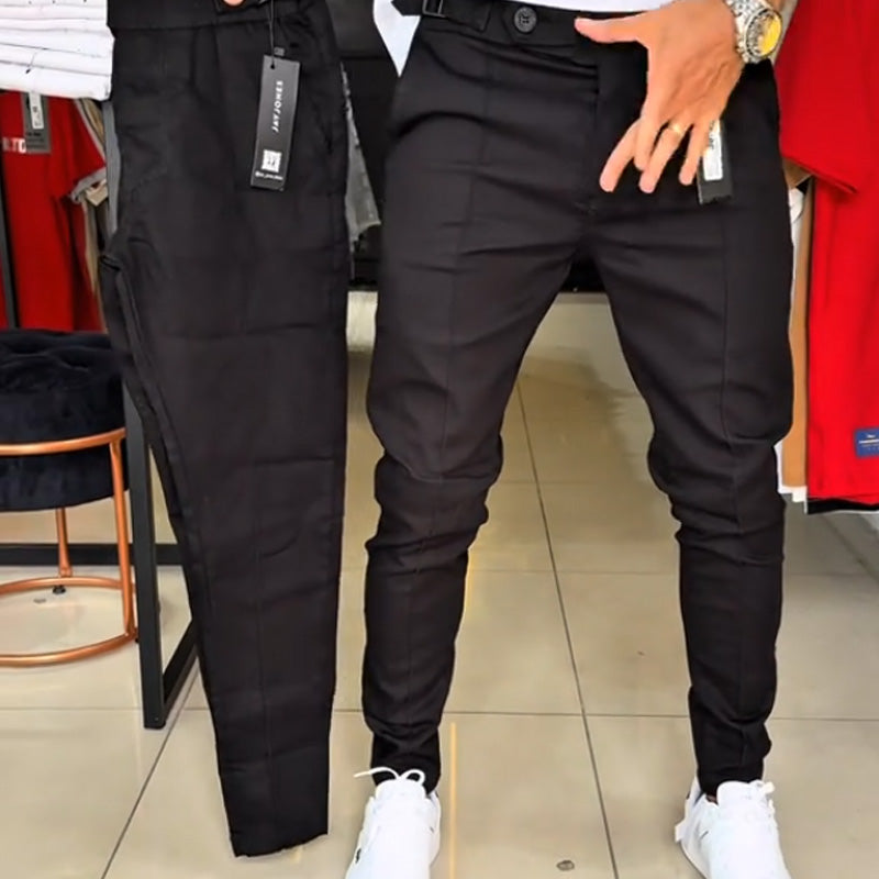 🖤Black Friday Sale:60% OFF🖤👖Men's Slim-Fit Pants with Adjustable Waist