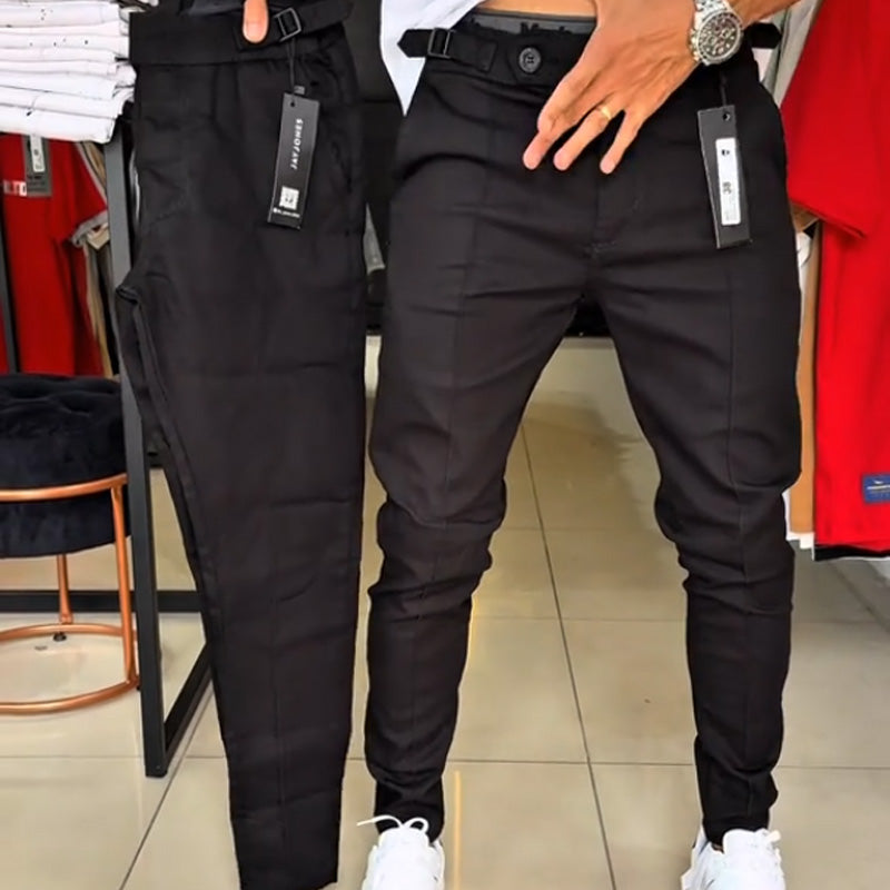 🖤Black Friday Sale:60% OFF🖤👖Men's Slim-Fit Pants with Adjustable Waist