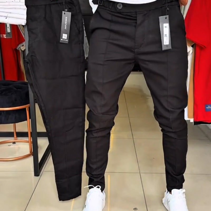 🖤Black Friday Sale:60% OFF🖤👖Men's Slim-Fit Pants with Adjustable Waist