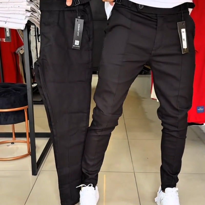 🖤Black Friday Sale:60% OFF🖤👖Men's Slim-Fit Pants with Adjustable Waist