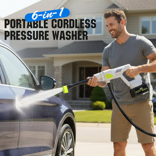 📢📢60 % OFF !!🎅Portable Cordless Pressure Washer