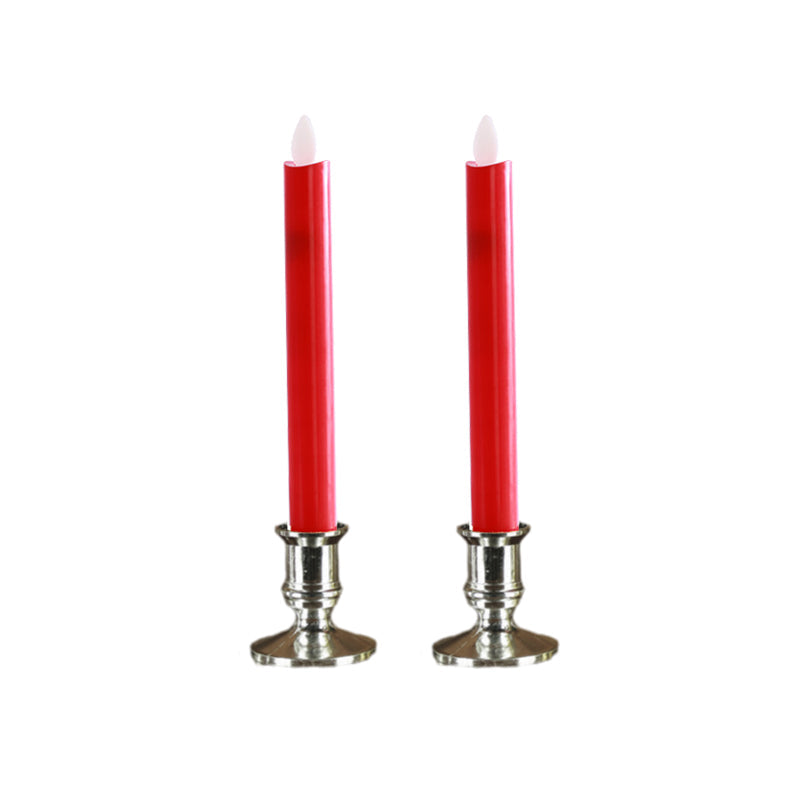 Remote Control LED Taper Candle with Flickering