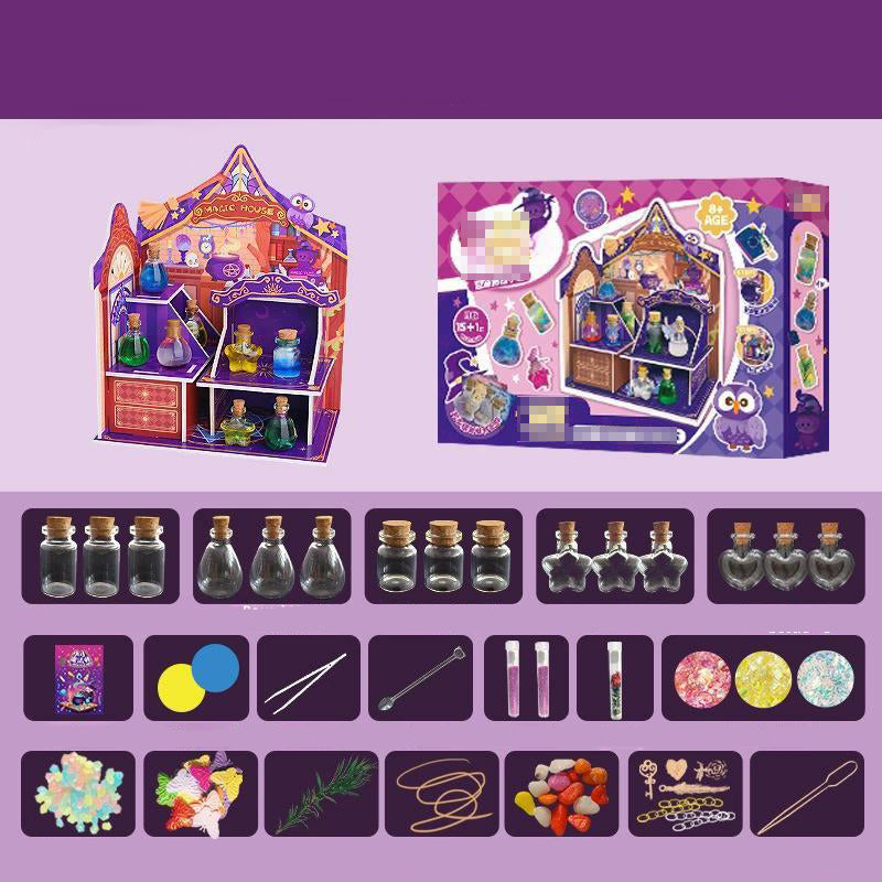 🎁 Hot Sale 50% OFF 🔥Kids' DIY Magic House Potion Kit