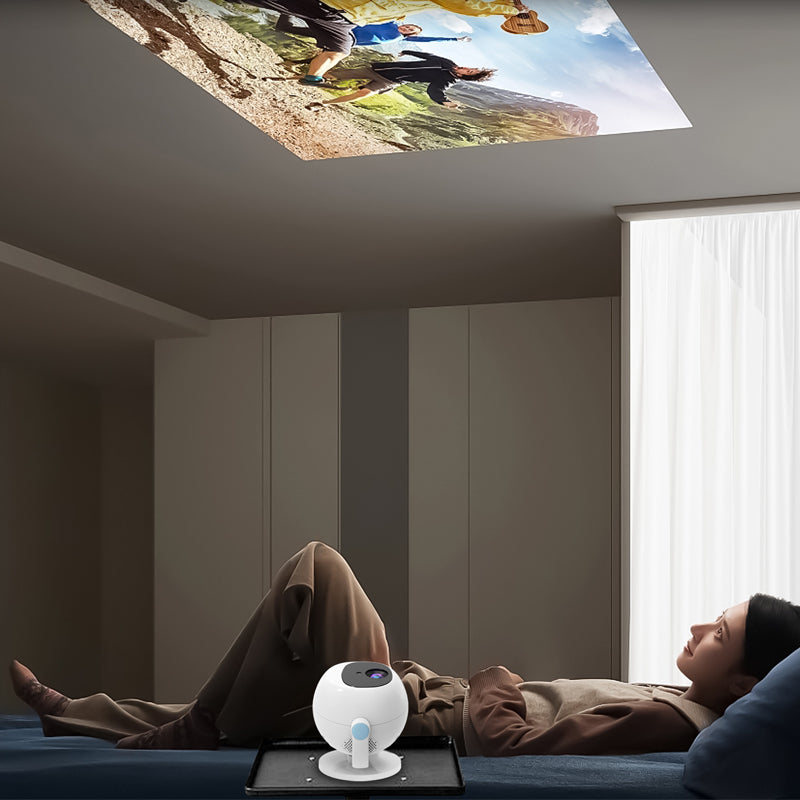 📽️ 55% OFF FLASH SALE ! ⚡ 360° Portable Smart HD Projector – 360° Rotatable Projection, Crisp HD Imaging, Wireless Connection & Ultra-Compact 🎬