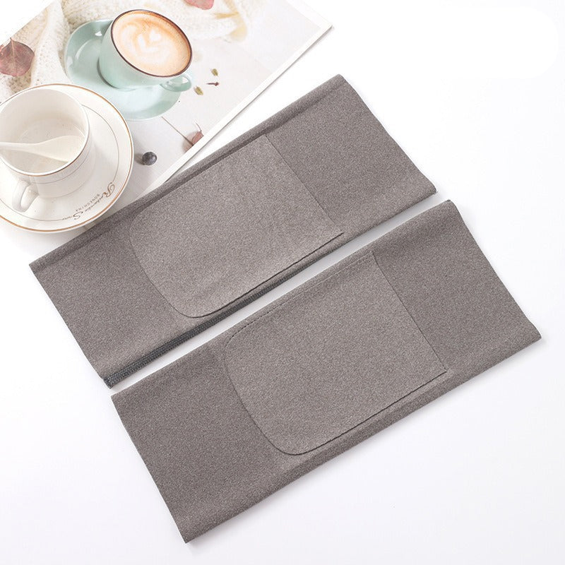 Elastic Thermal Knee Braces with Pockets