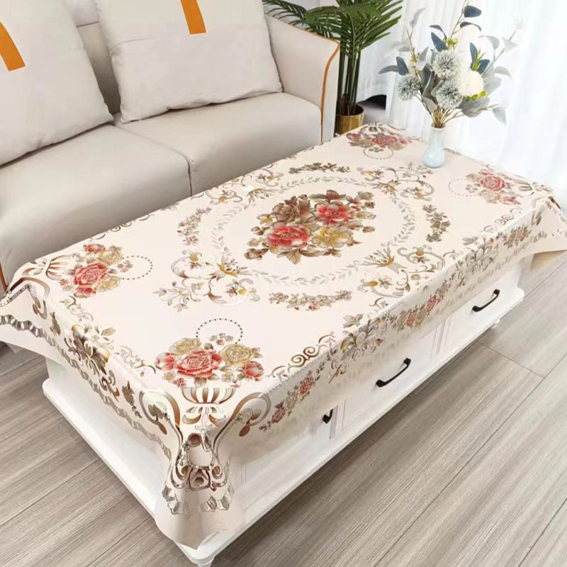 💥Christmas Sale 50% OFF⏰💐 Waterproof Oilproof Floral Tablecloth--Stain-Proof & Easy-Clean Design✨