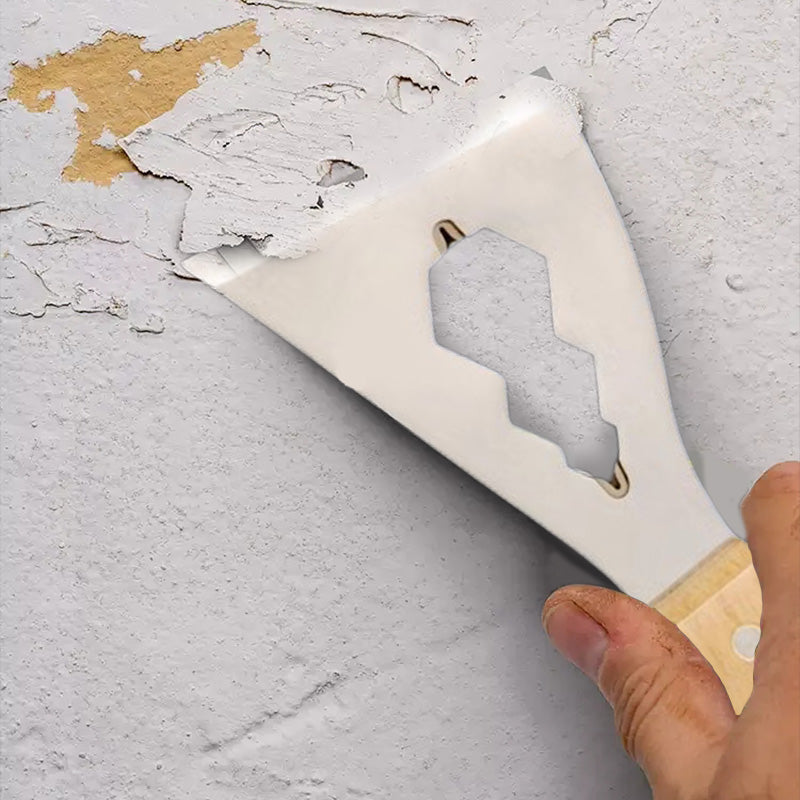 🎅Christmas Sale 50% OFF—Multifunction Putty Knife with Wooden Handle