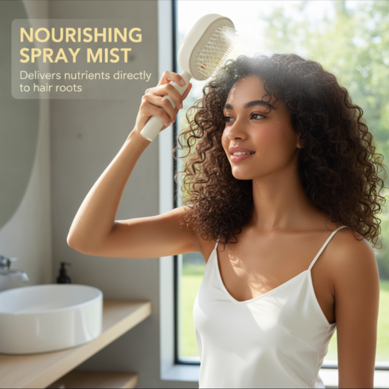 📢📢50 %  OFF⏰Electric Spray Massage Comb✨🔥