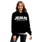 Chic Sparkling Sequins JESUS Is the Light Hoodie