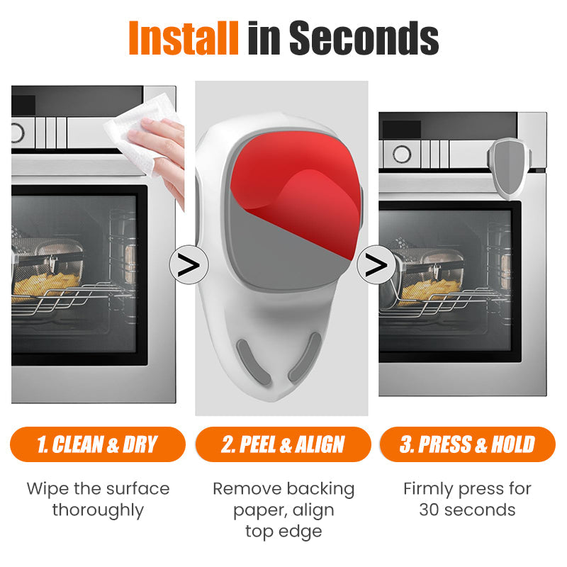 Children Oven Double-Button Safety Knob